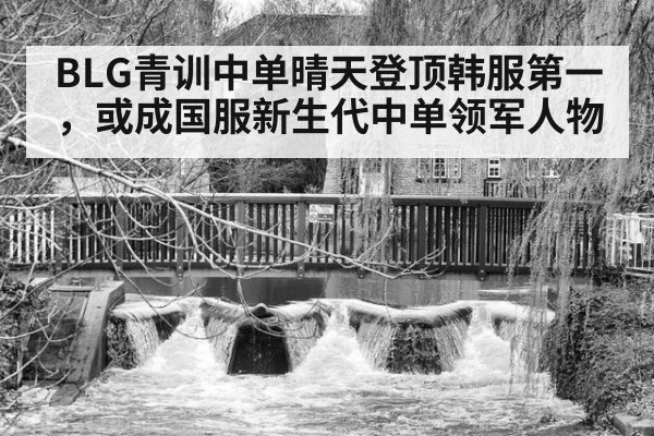BLG青训中单晴天登顶韩服第一，或成国服新生代中单领军人物